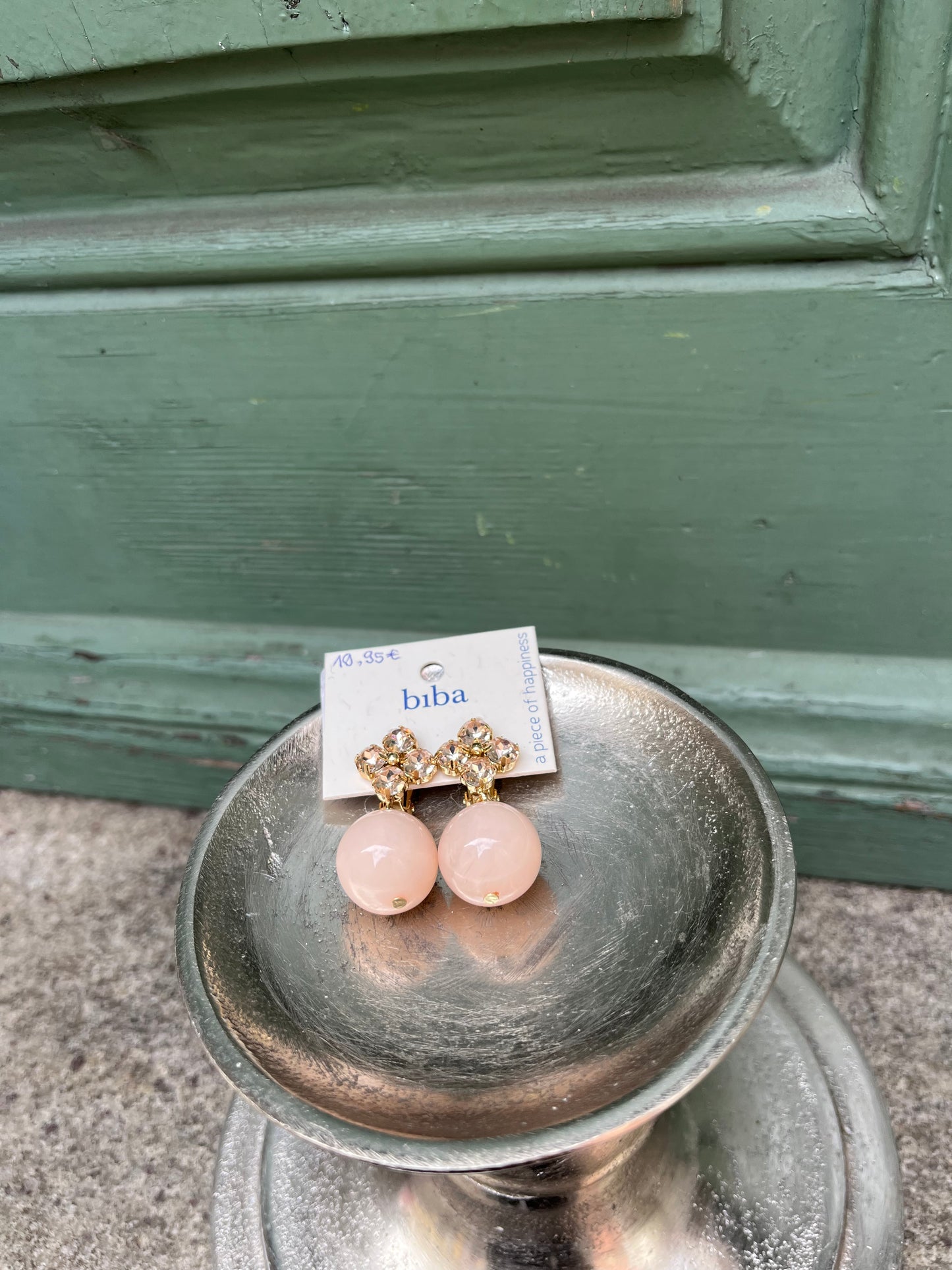 Ohrringe Clip On Rose