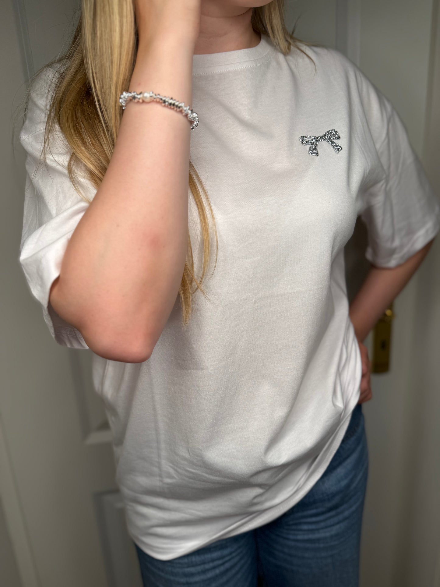 Shirt bow glitter 34,90€