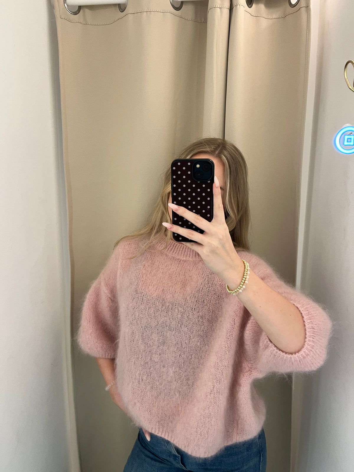 Kid Mohair Pullover Shorty