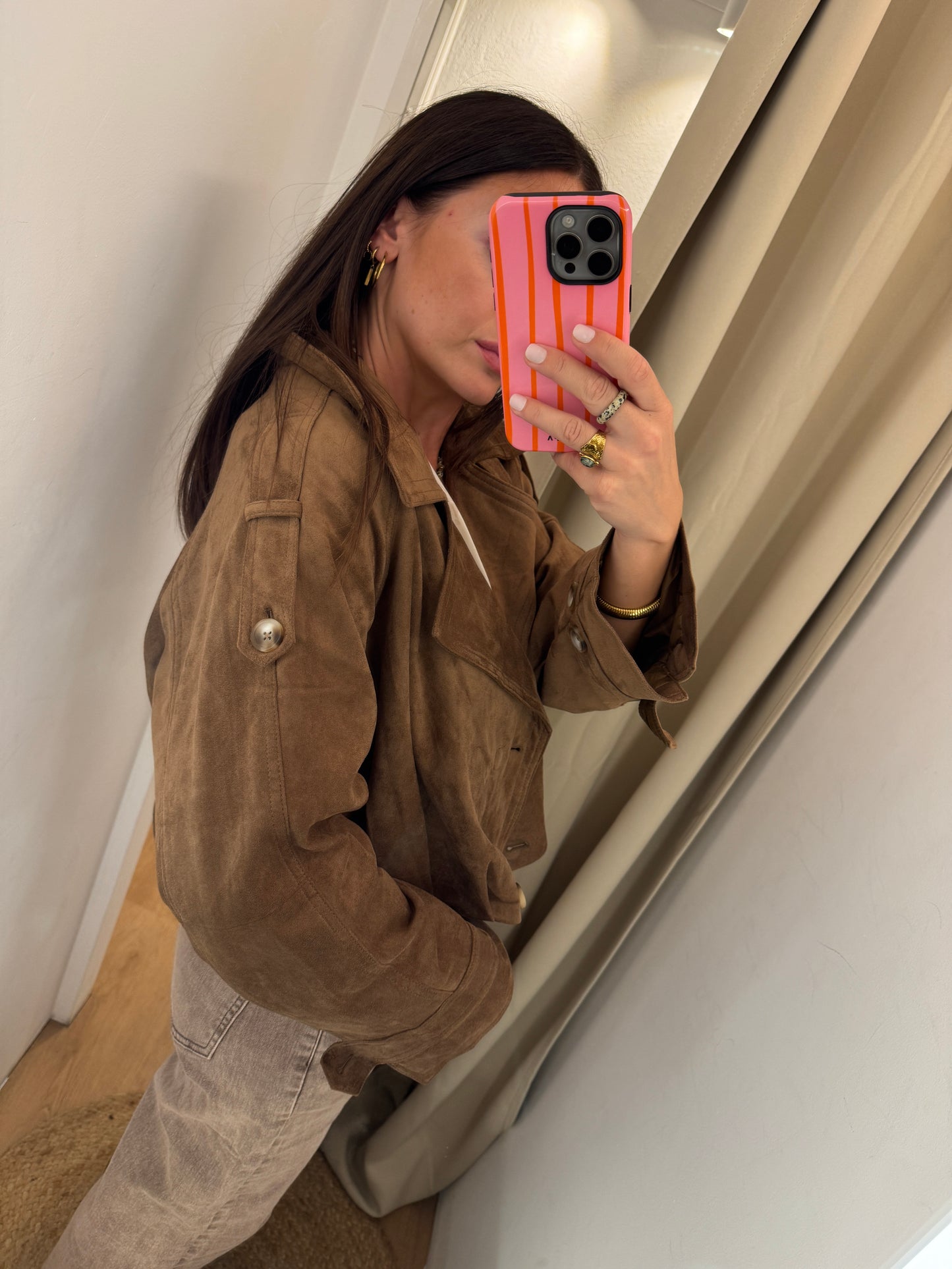 Cropped Jacke Nura