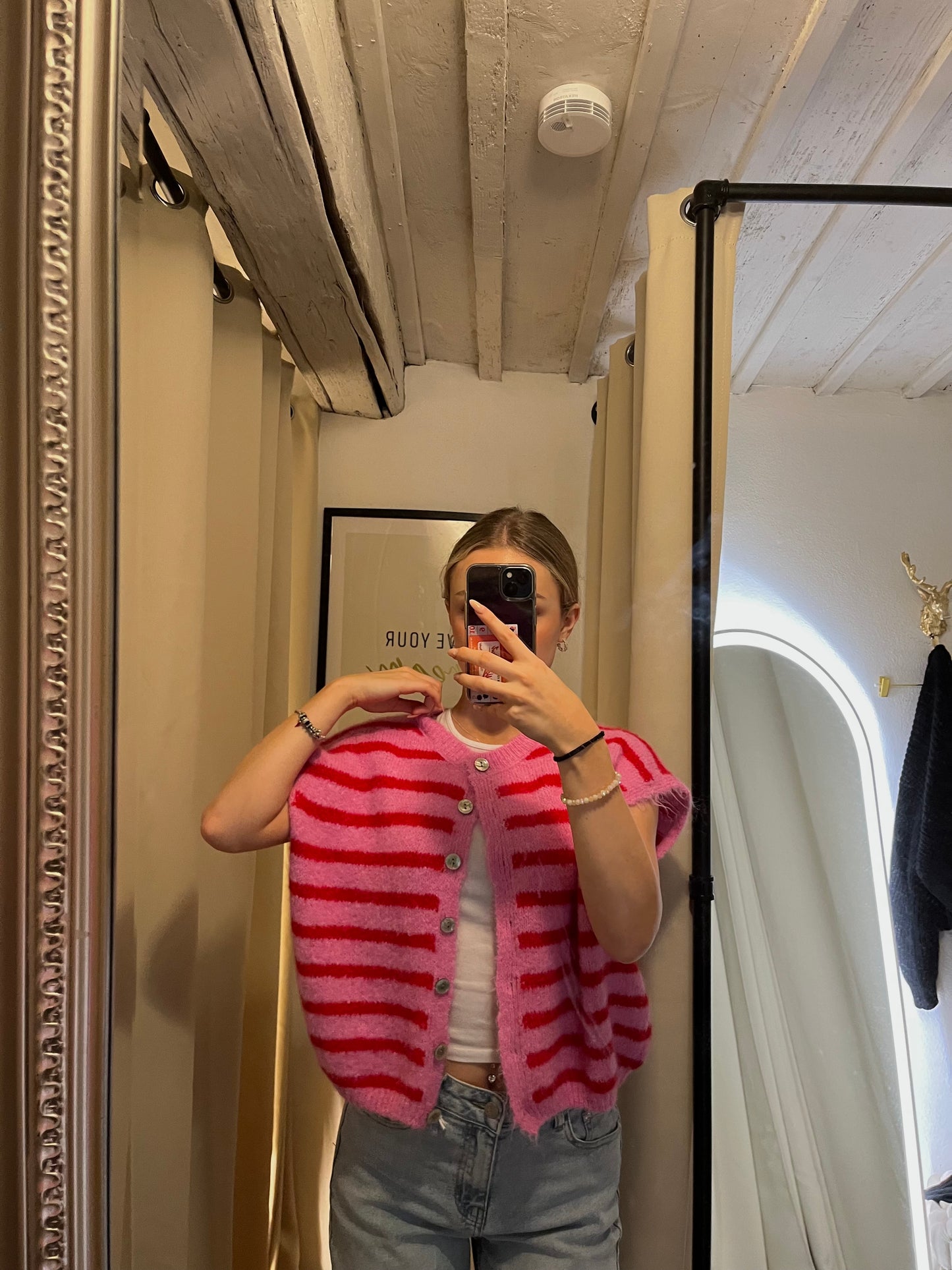Sommerliche Strickweste