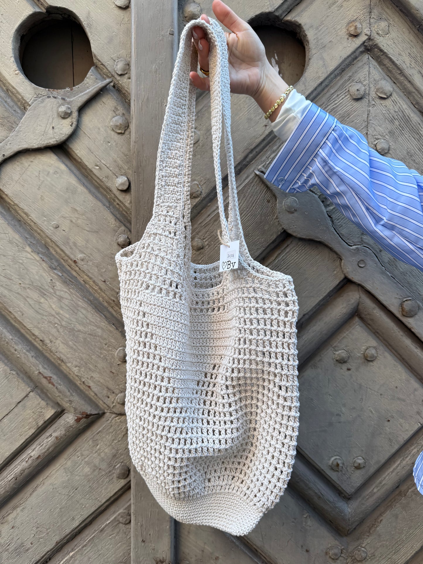 Crochet Bag Beige