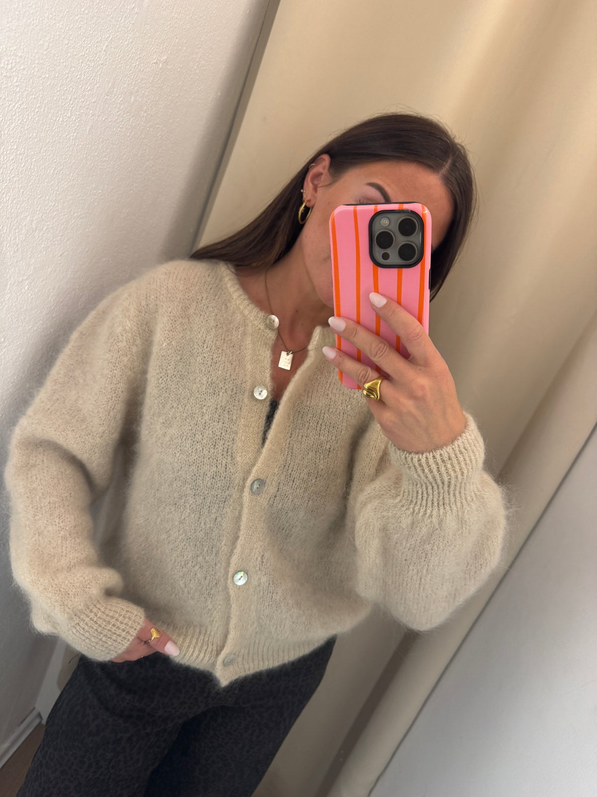 Kid Mohair Cardigan