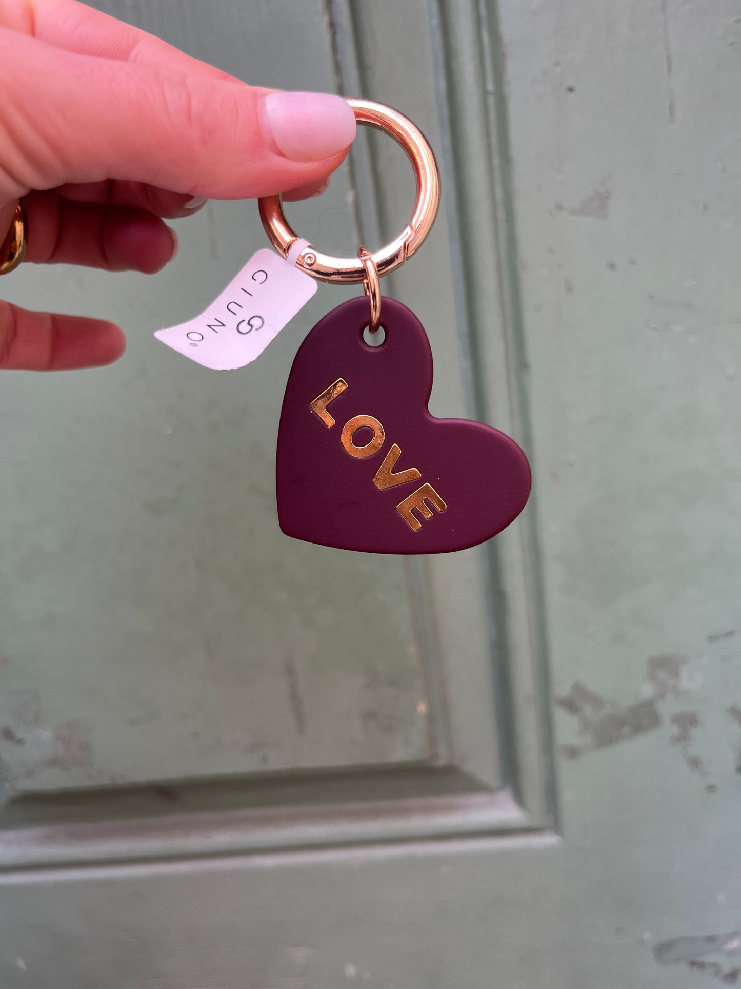 Schlüsselanhänger Love Red