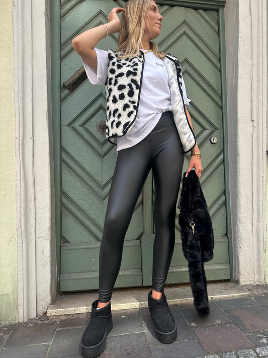 Leder Leggings