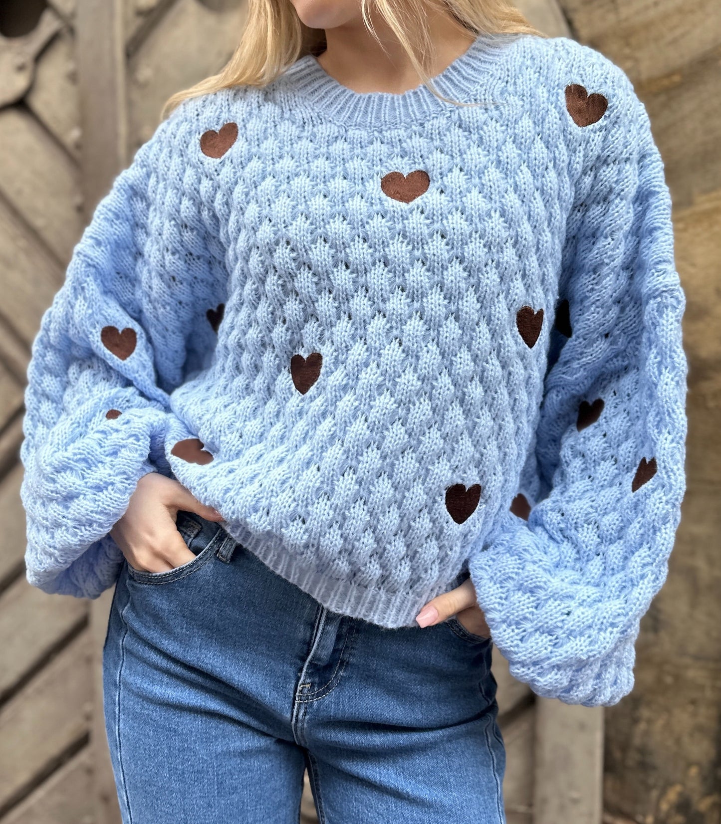 Heart Pullover Ice
