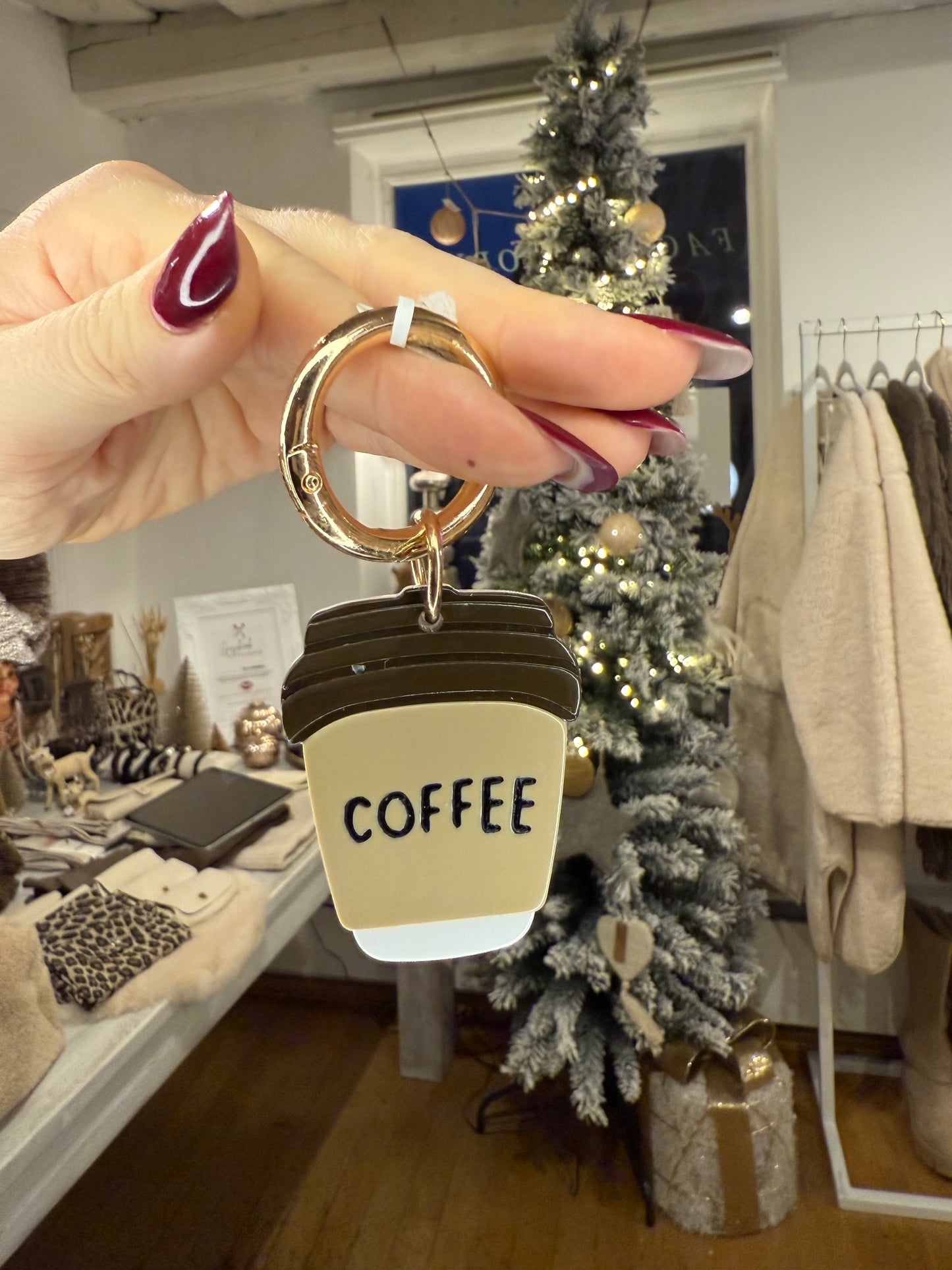 Schlüsselanhänger Coffee