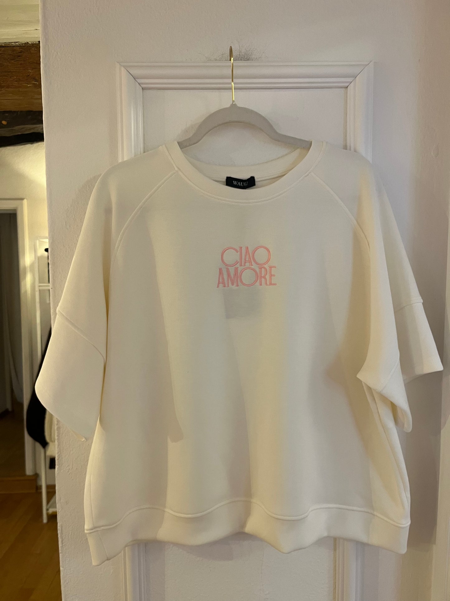 Ciao Amore Sweatshirt Weiß
