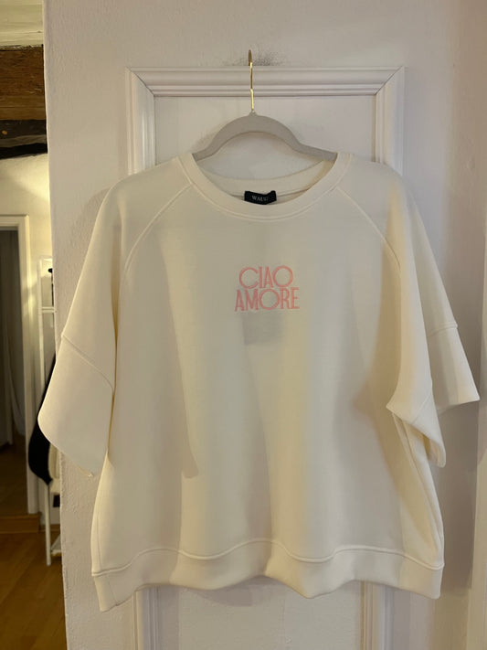 Ciao Amore Sweatshirt Weiß