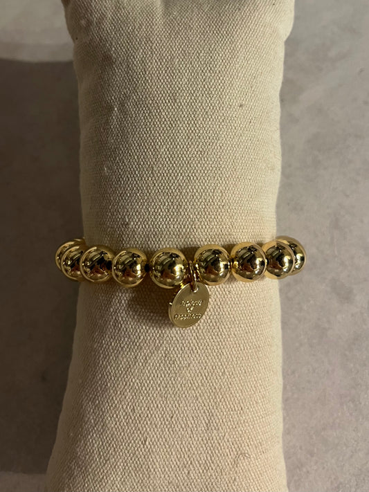 Golden Pearl Armband