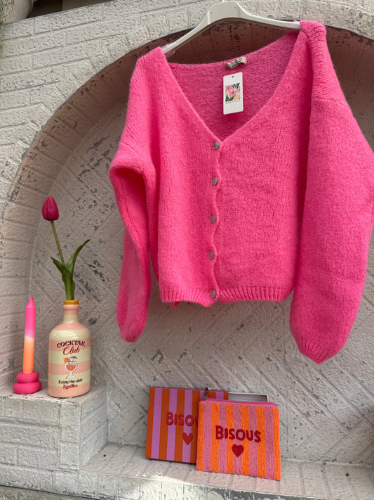 Cardigan Selly Rosa