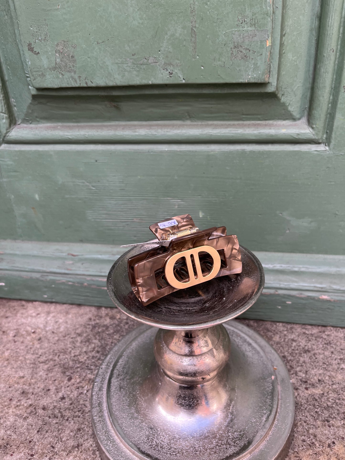 Haarklammer Glam Shiny Swirl