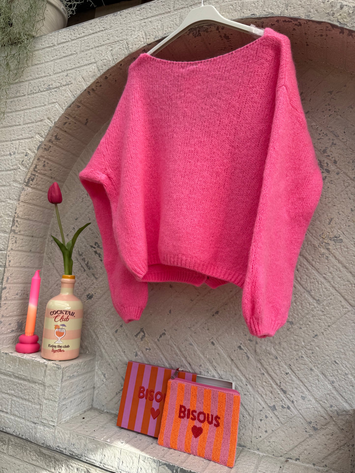 Cardigan Selly Rosa