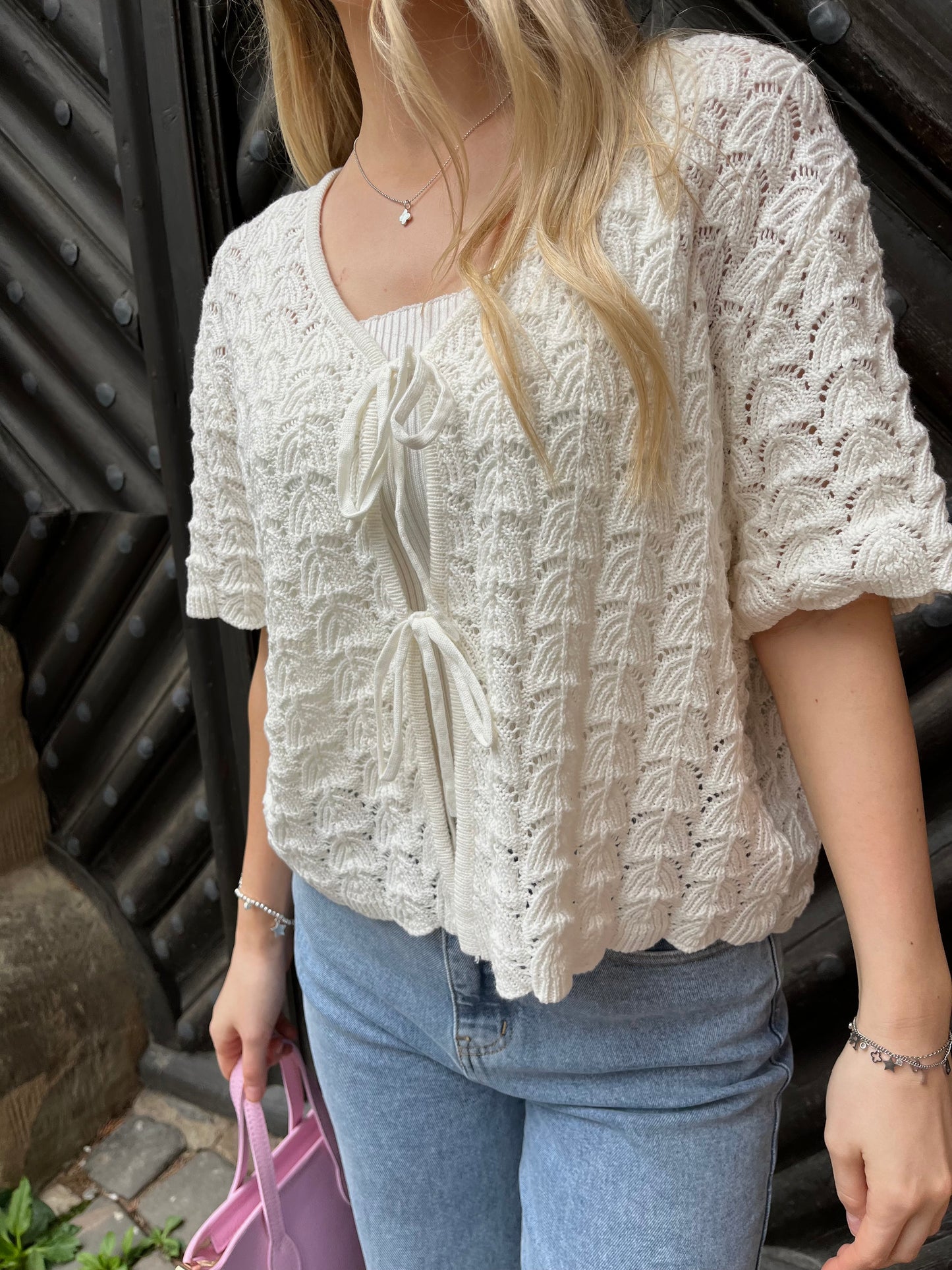 Shirt mit Schleifen