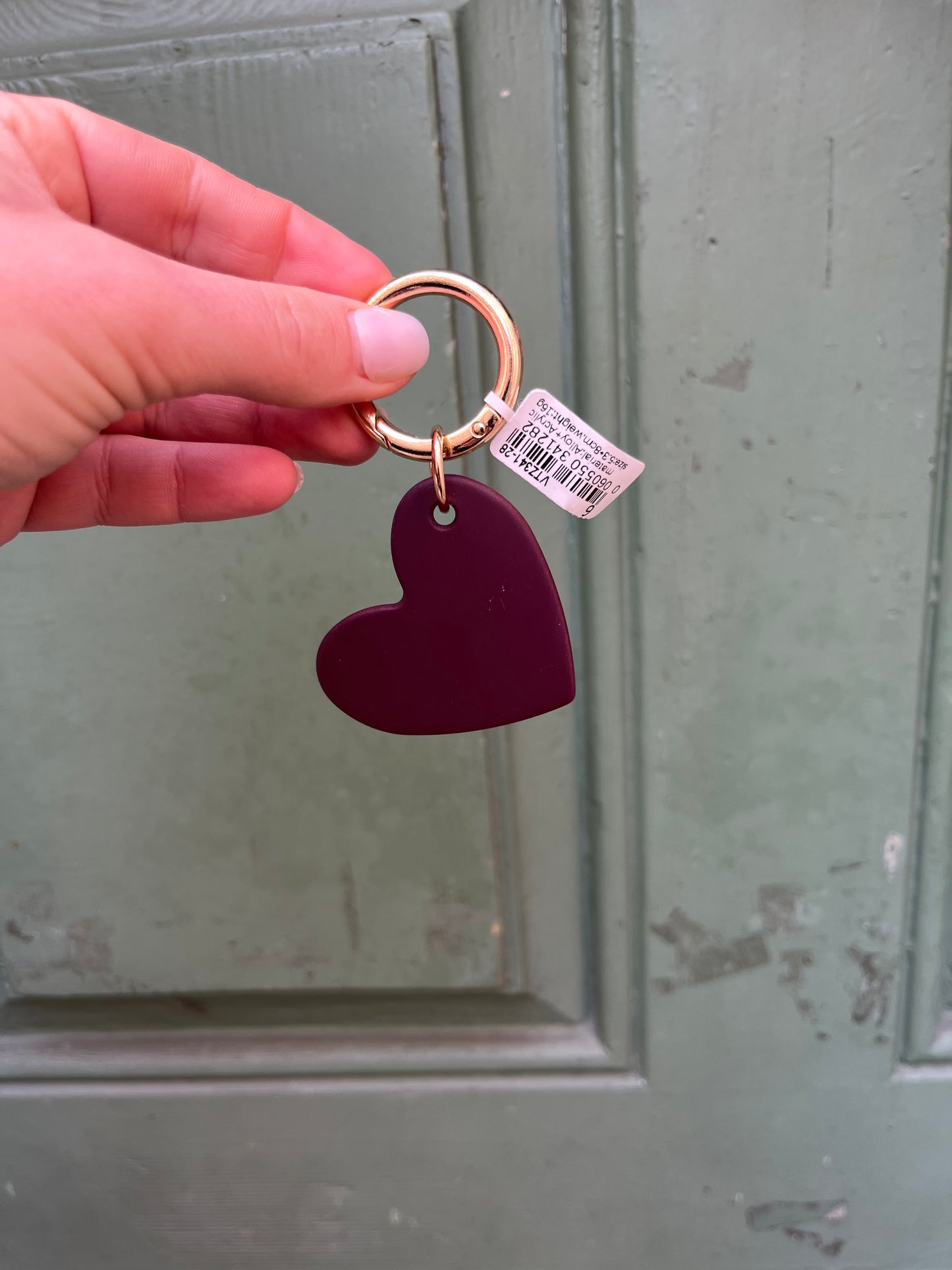 Schlüsselanhänger Love Red