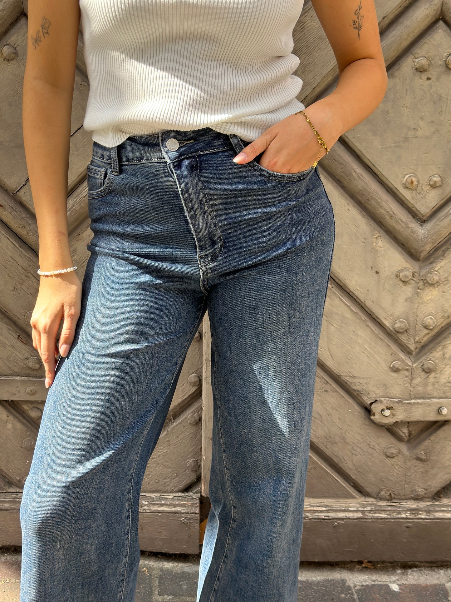 Jeans wide leg Full Length
