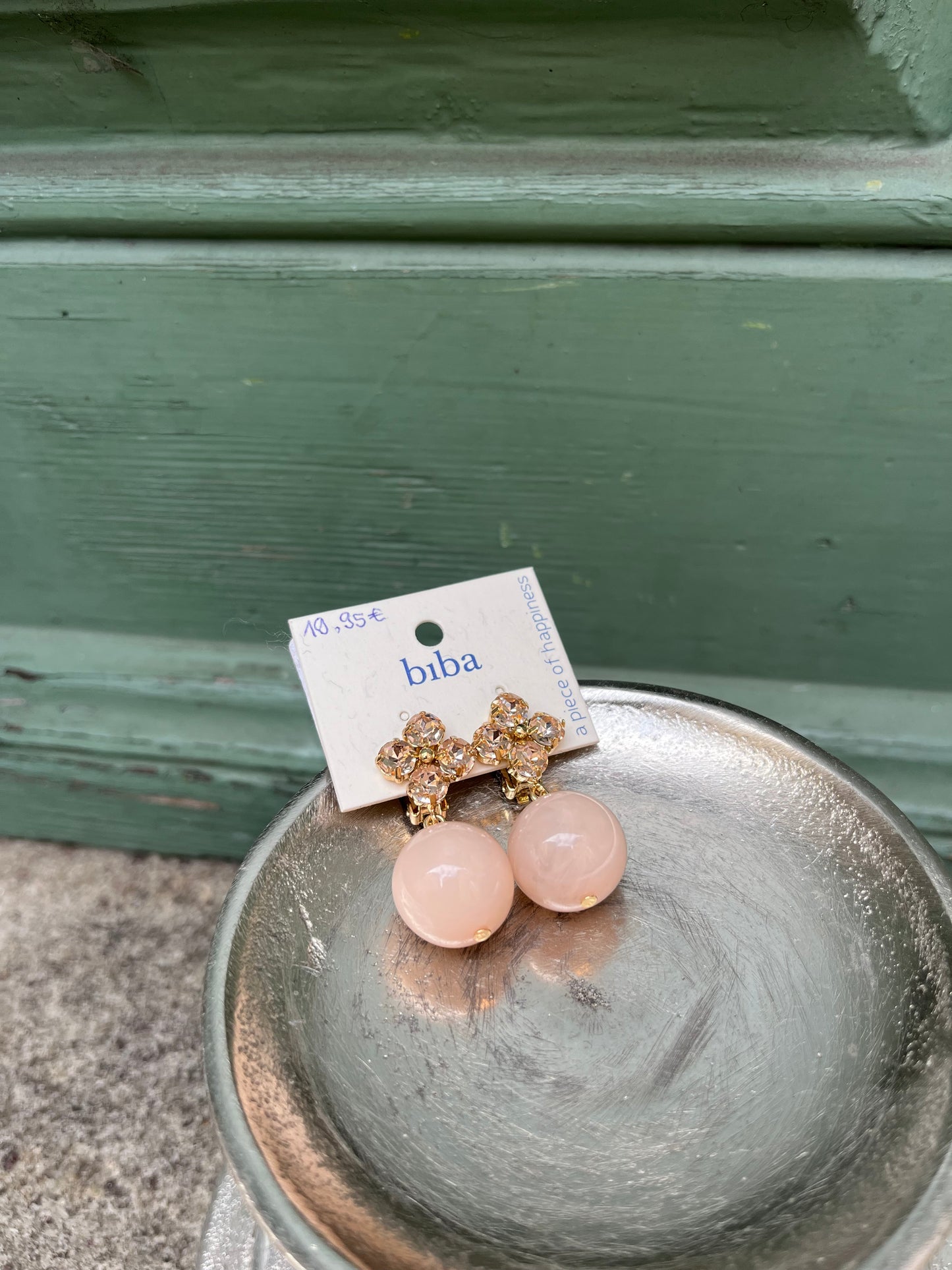 Ohrringe Clip On Rose