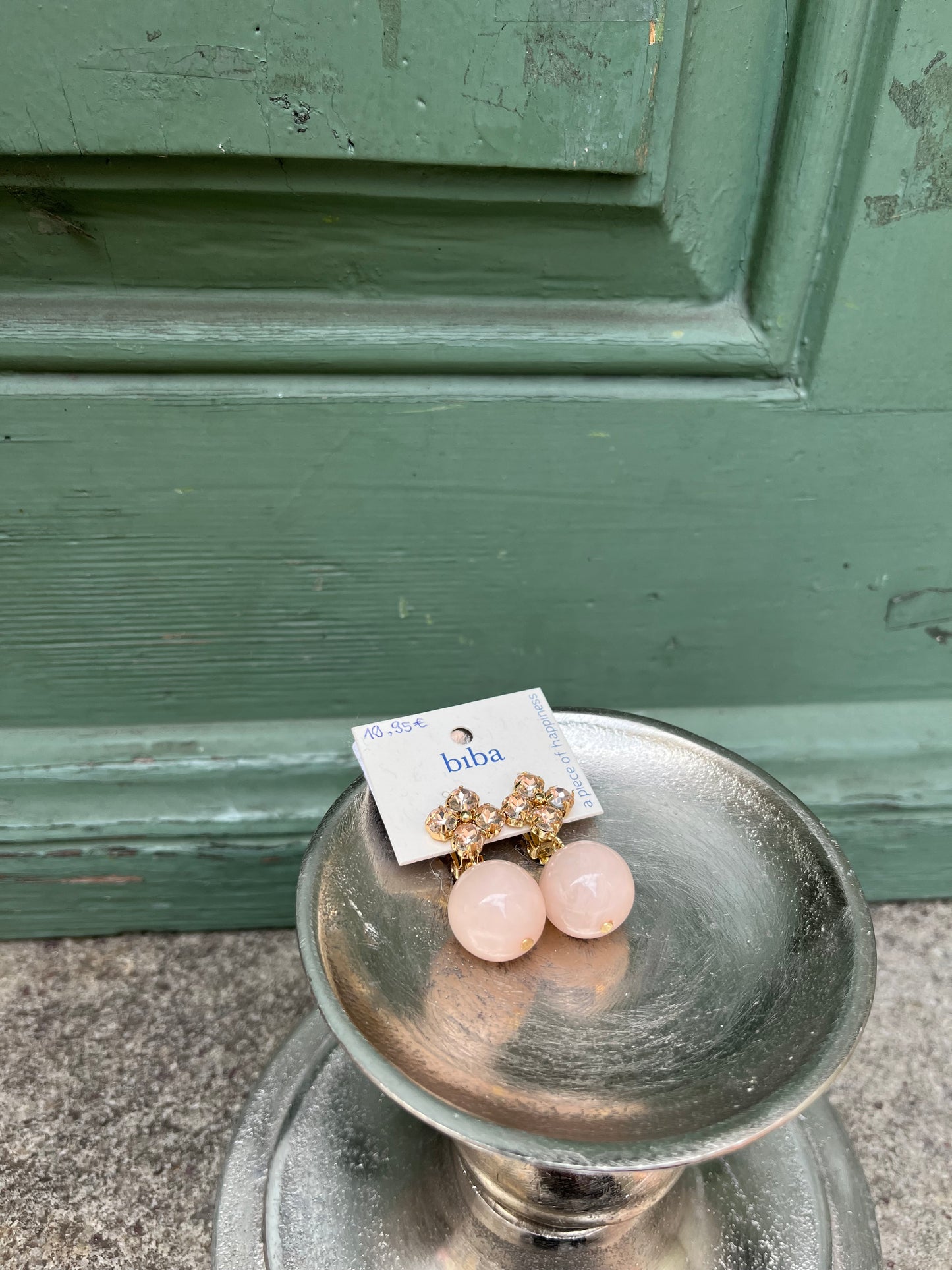 Ohrringe Clip On Rose