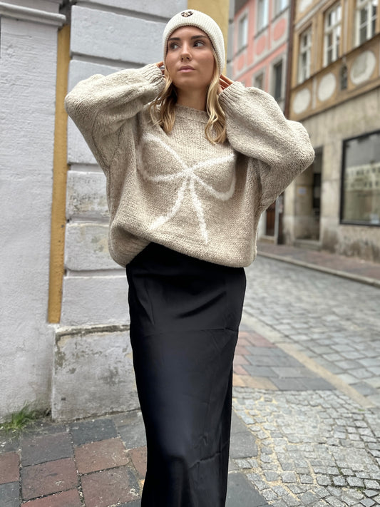 Pulli mit Schleifen Print