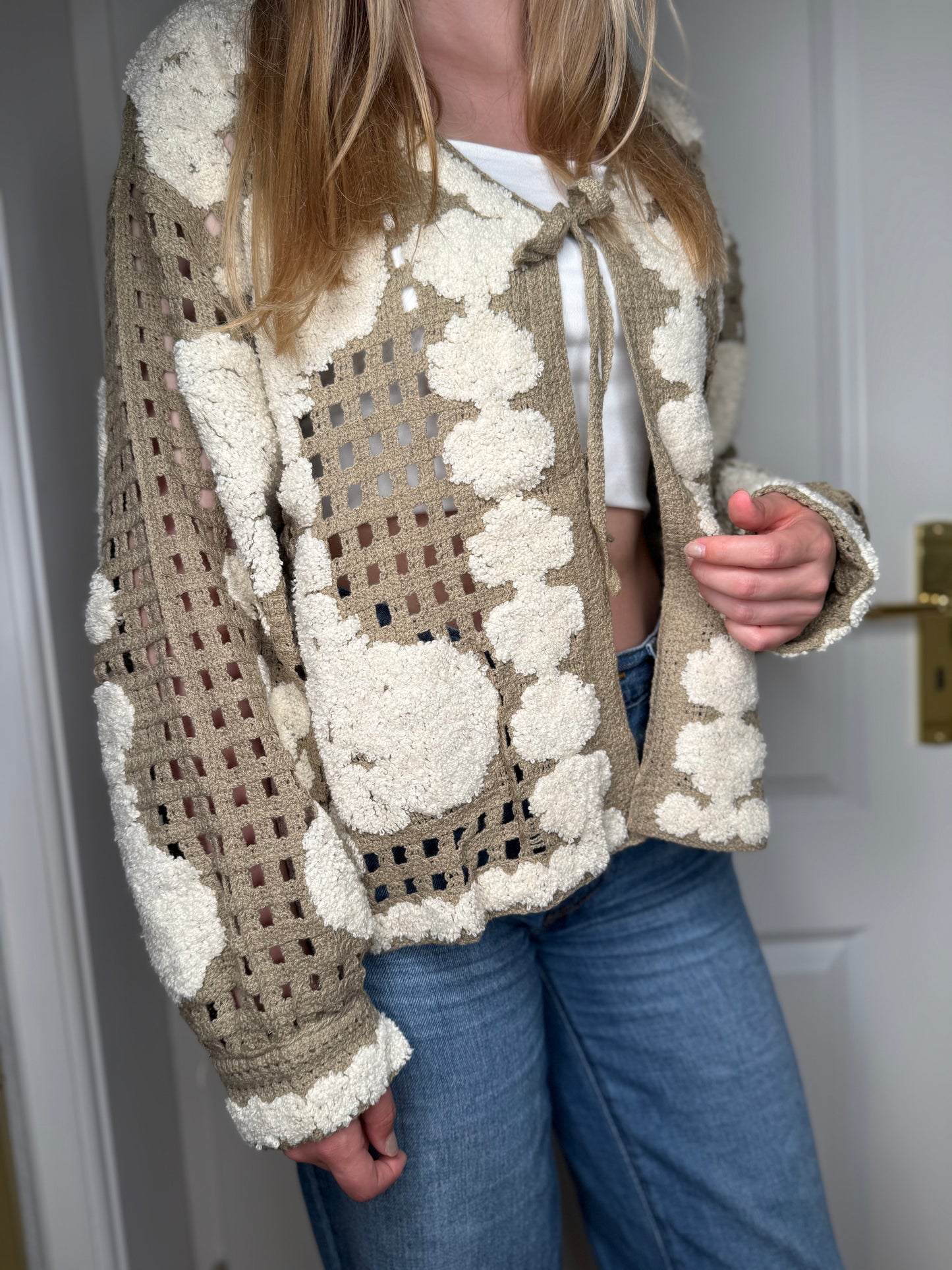 Cloudy Häkeljacke