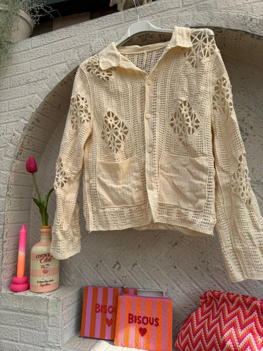 Häkelcardigan Ella