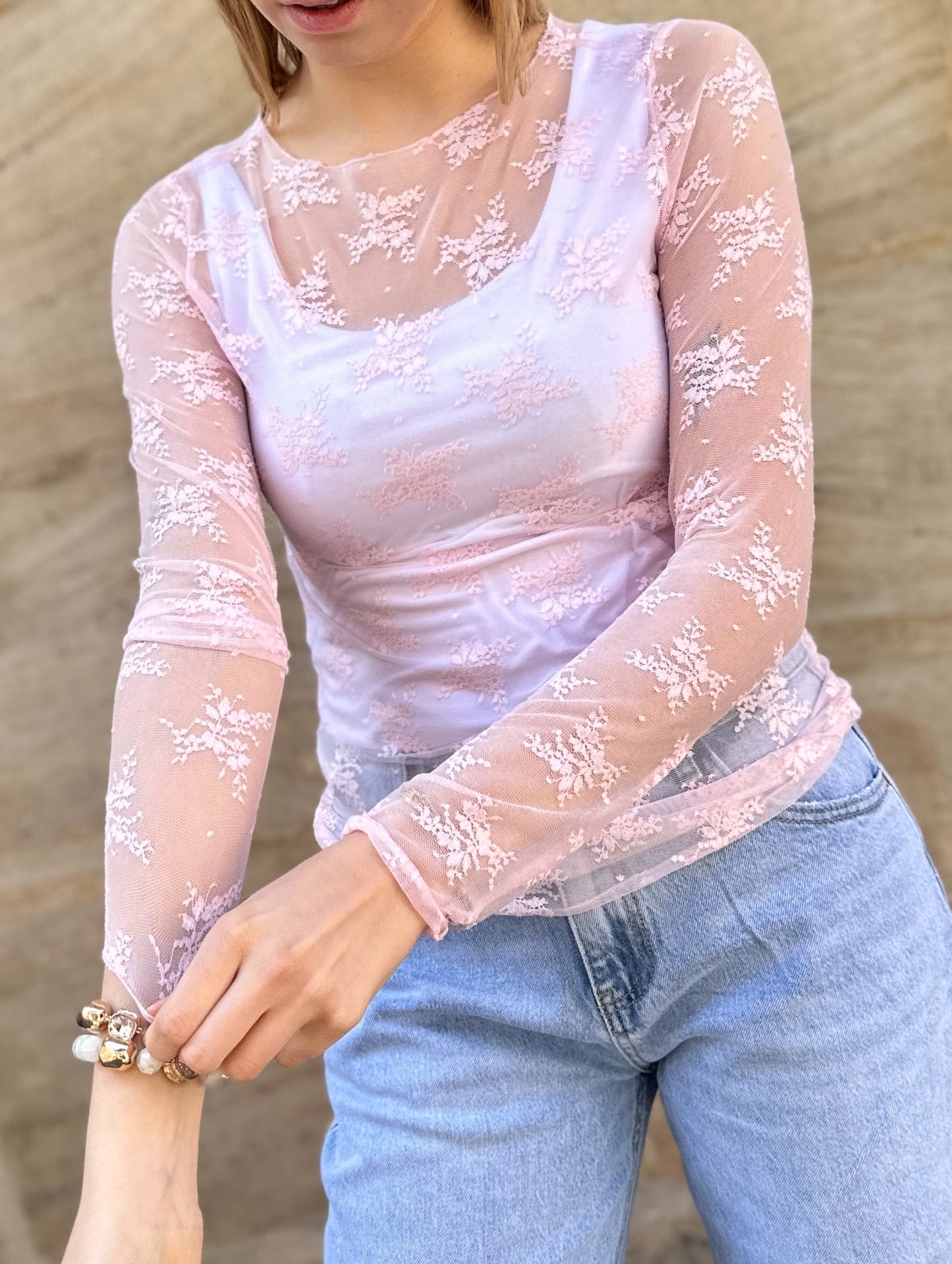 Longtop Lace Rosa