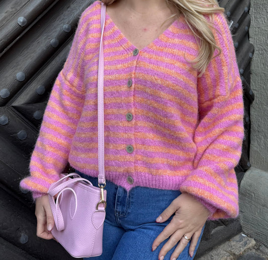 Cardigan Lima Raspberry