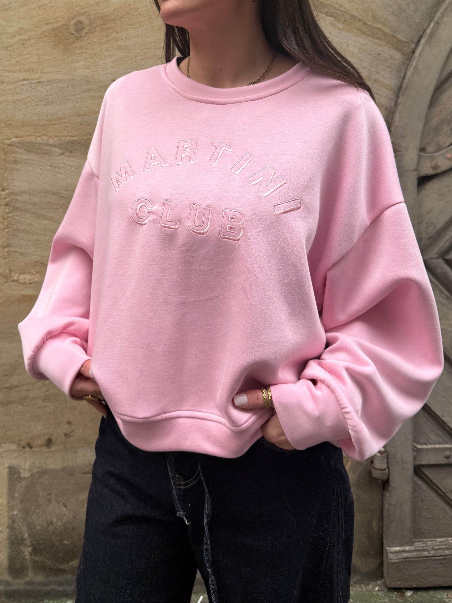Sweatshirt Martini Club Rosa