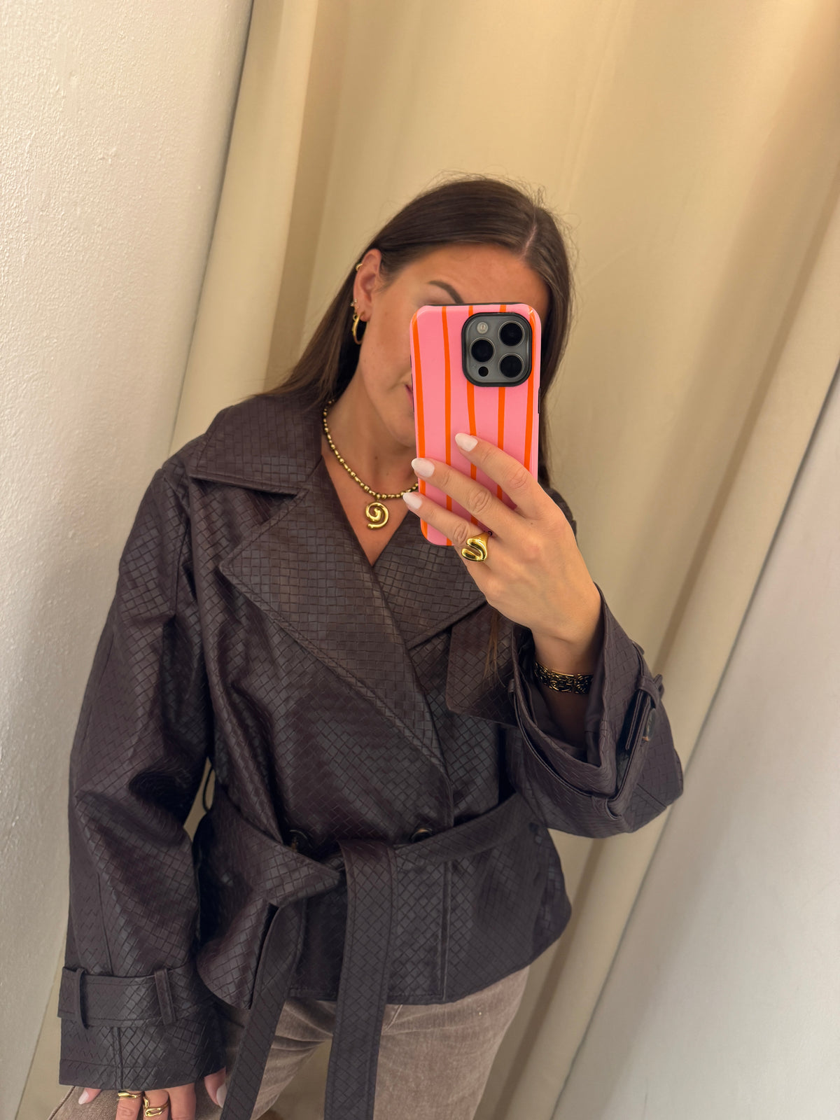 Kunstlederjacke Leyla