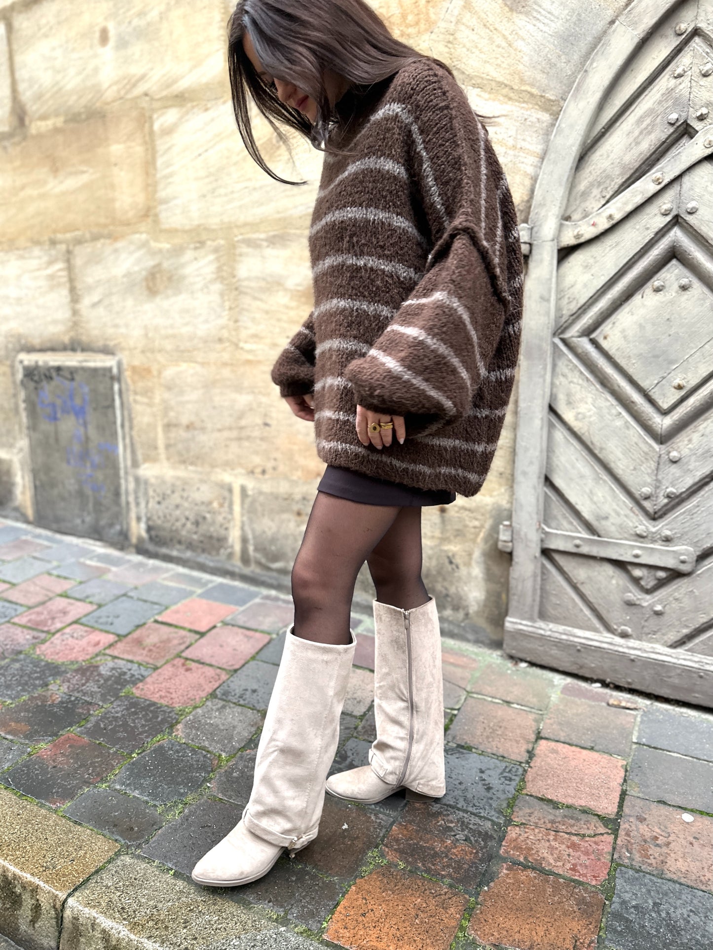 Pullover Raya Brownie