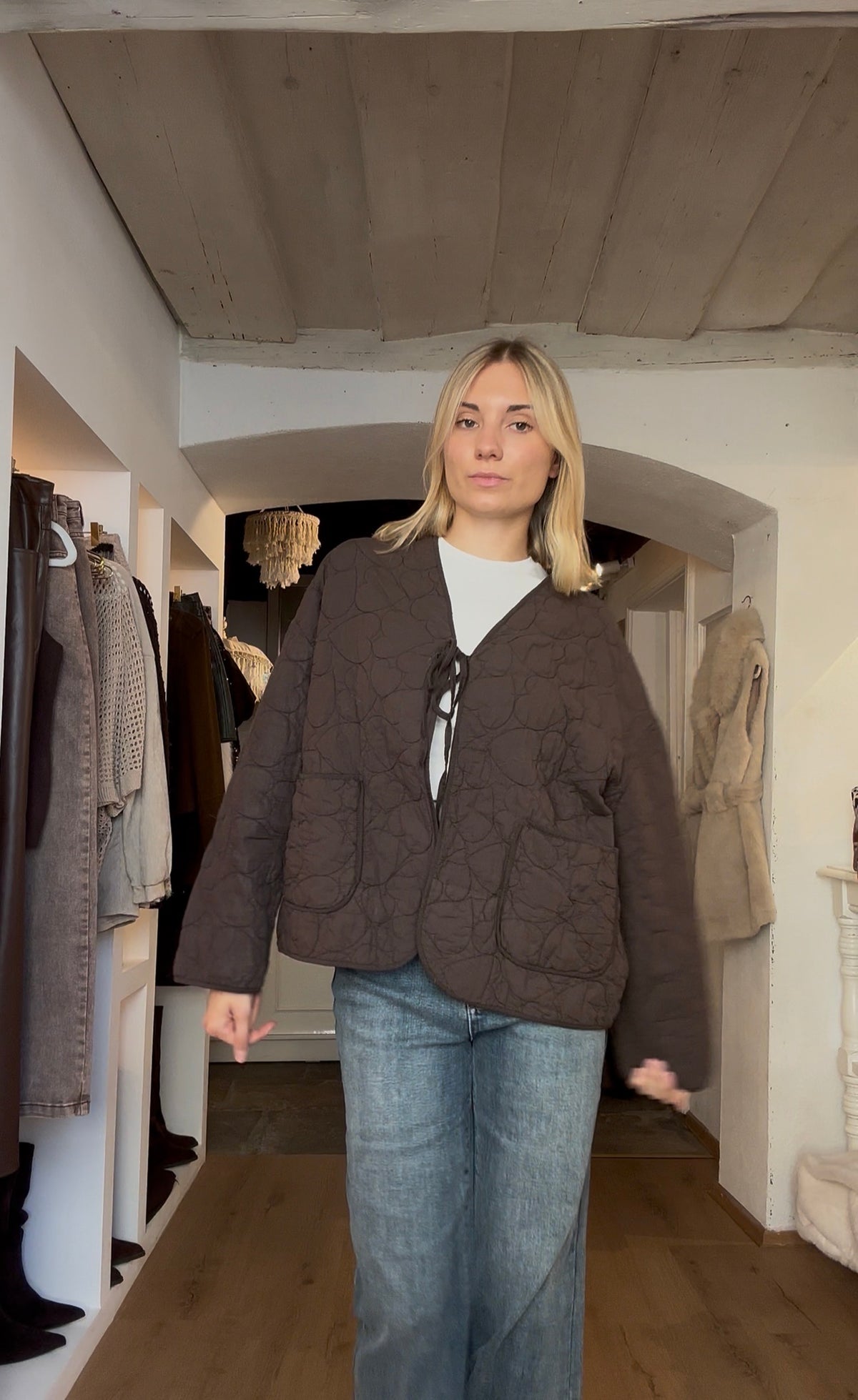 Heartline Cotton Jacket