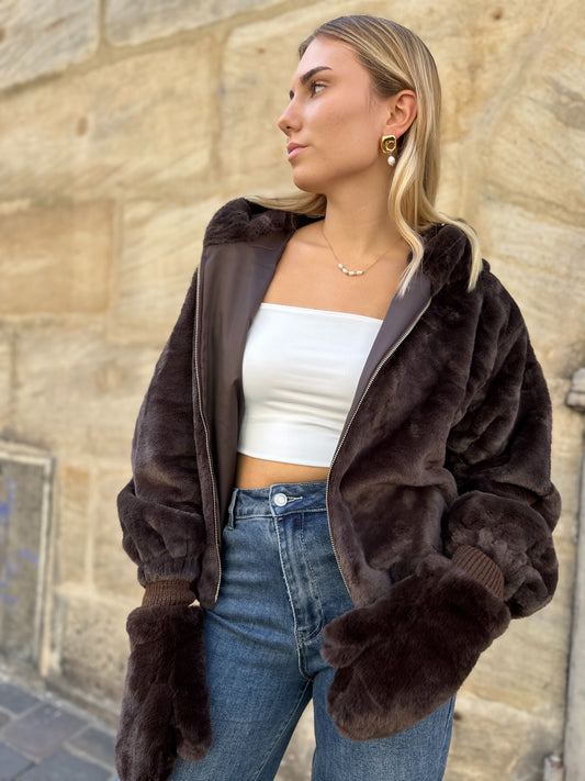 Kuschel Jacke