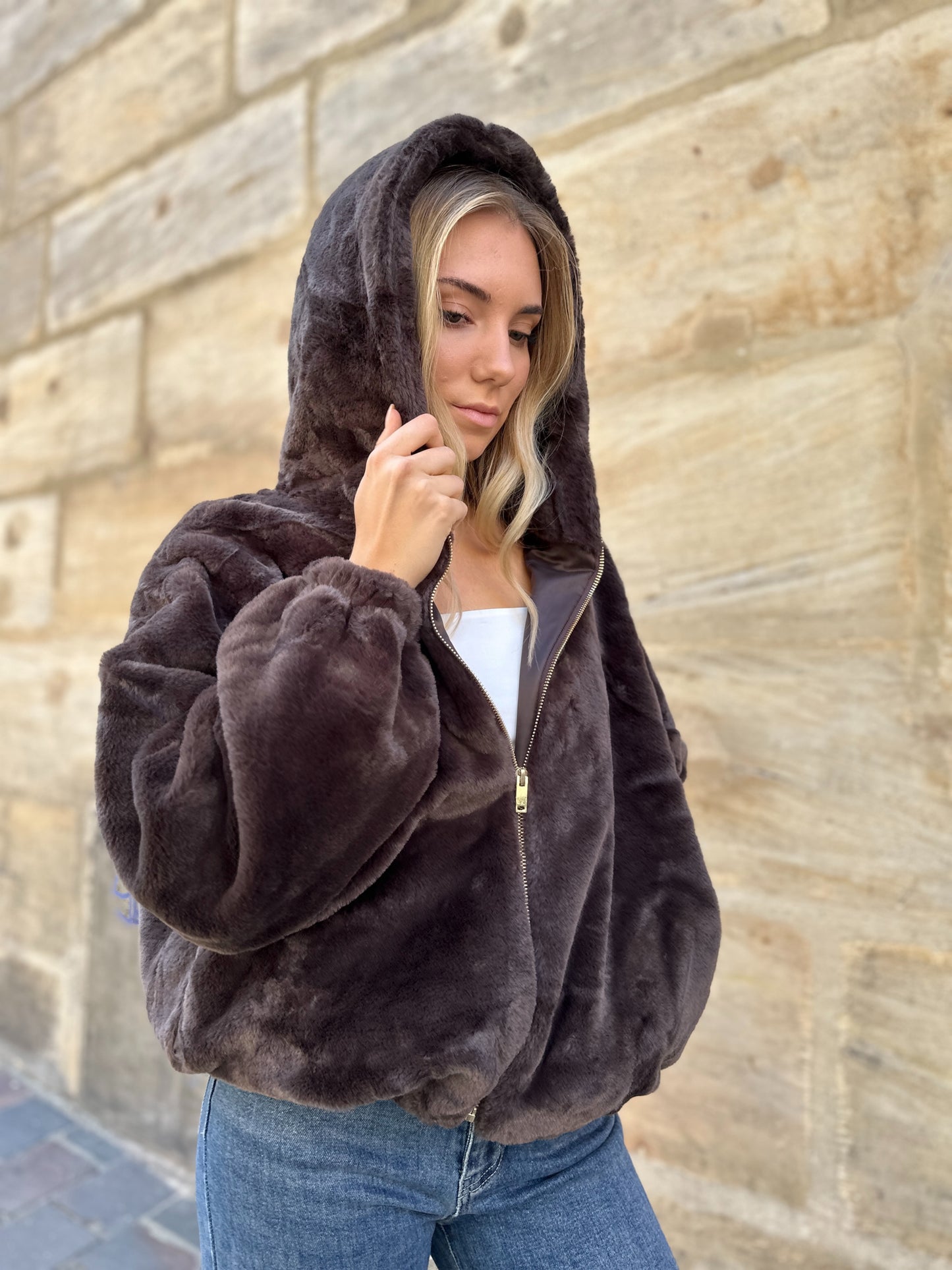 Kuschel Jacke