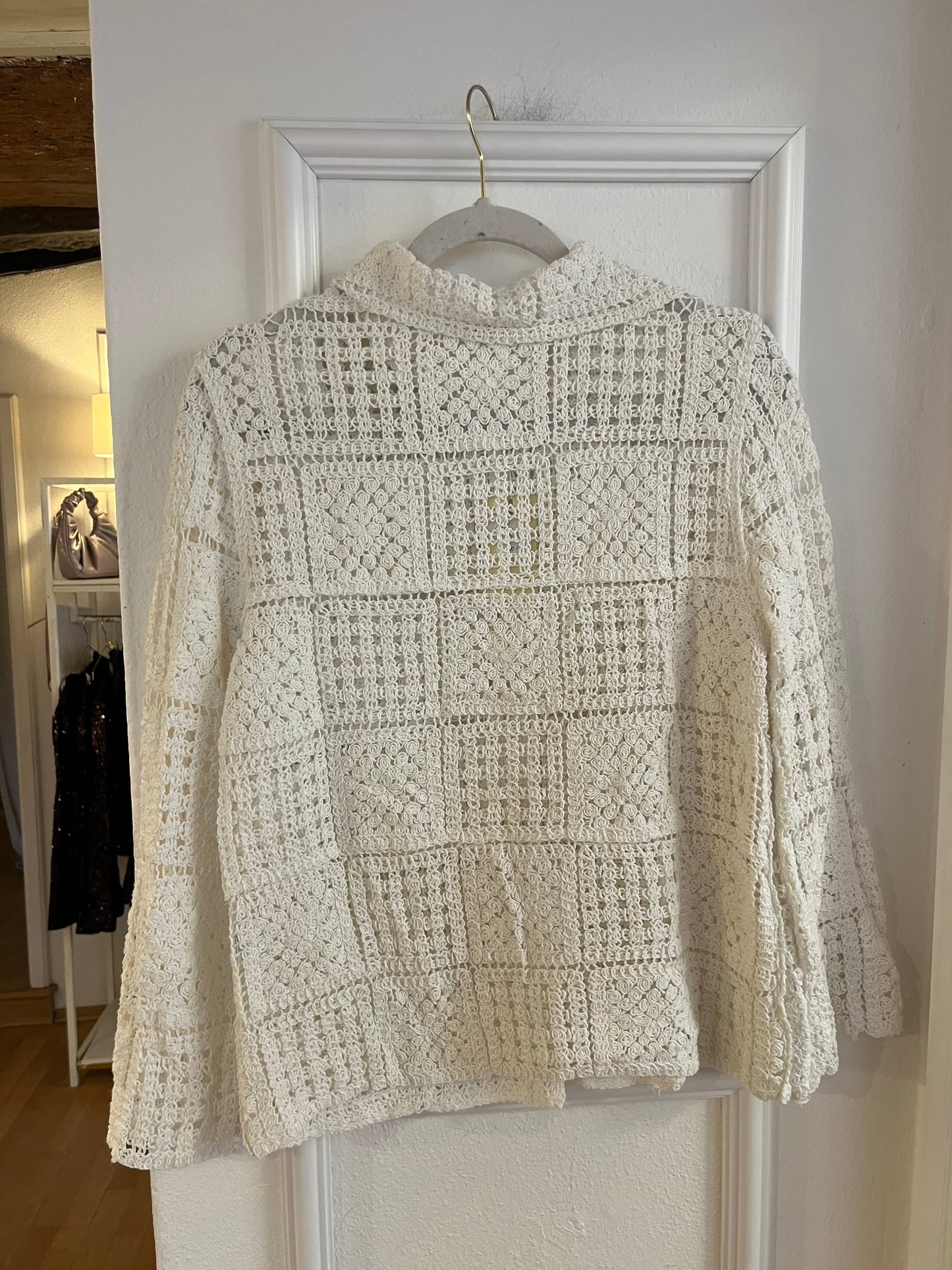 Häkeljäckchen Clara White