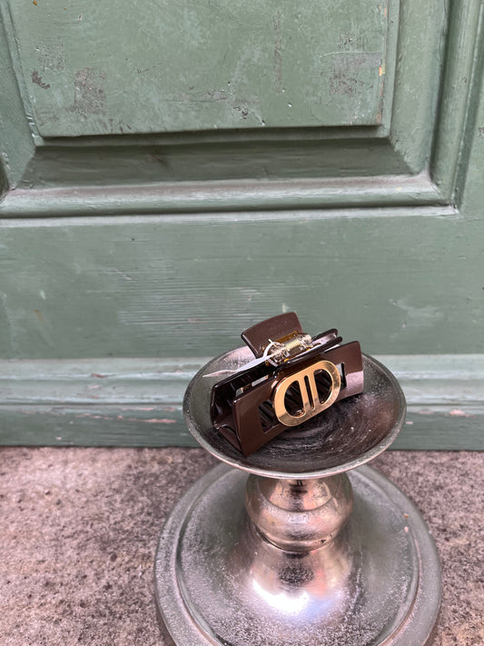 Haarklammer Glam Brown