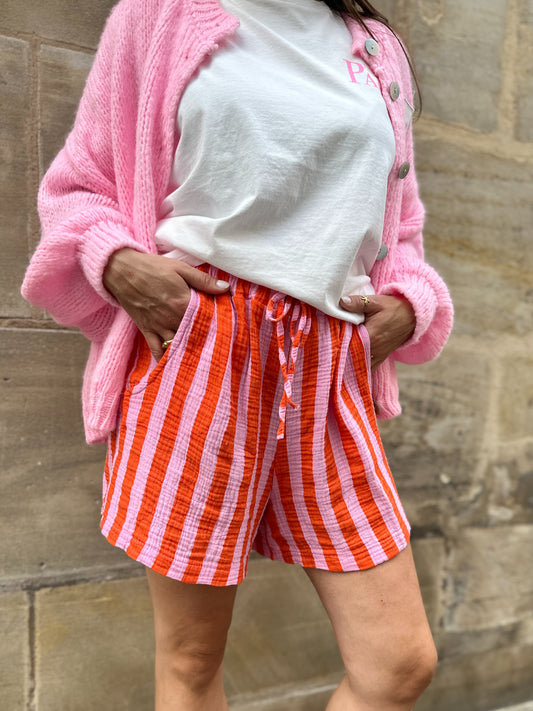 Musselinshorts Stripes