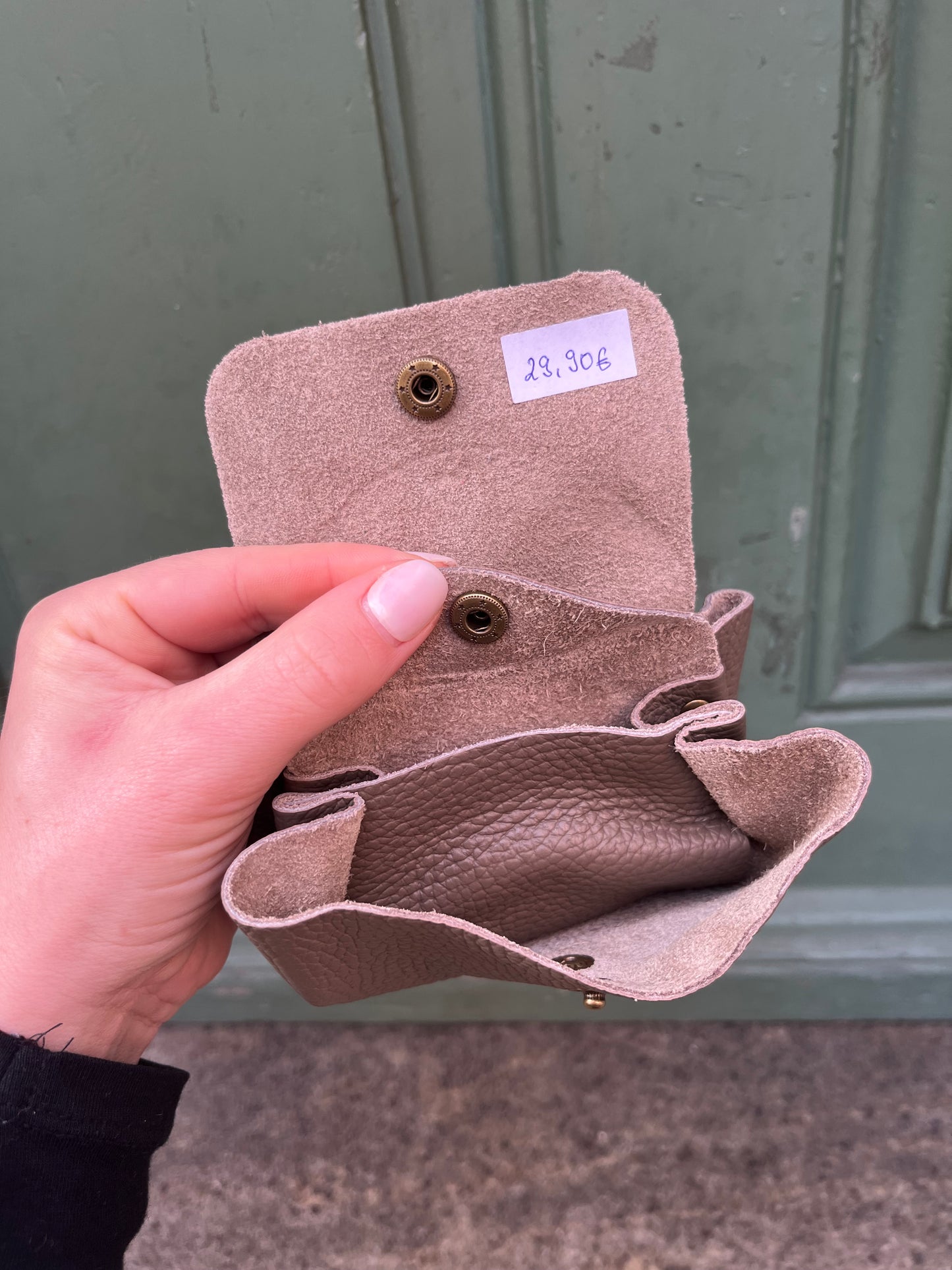 Kleiner Geldbeutel Espresso