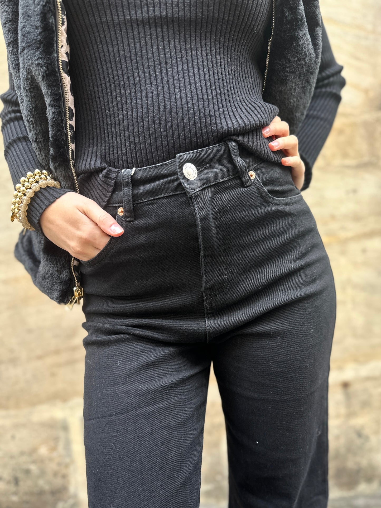 Jeans schwarz