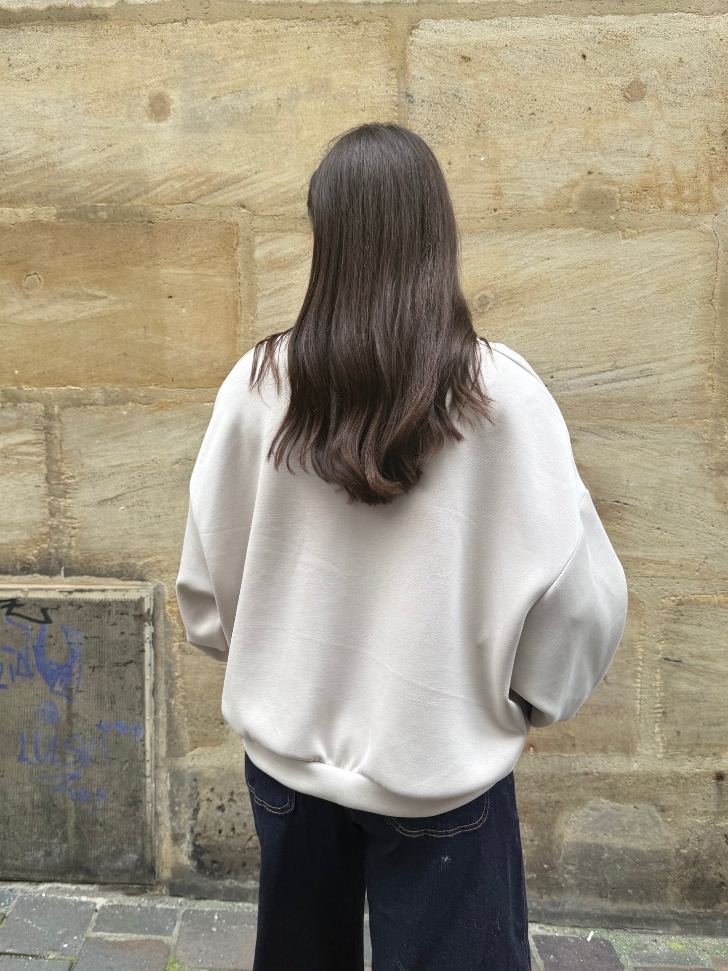 Sweatshirt Martini Club Beige