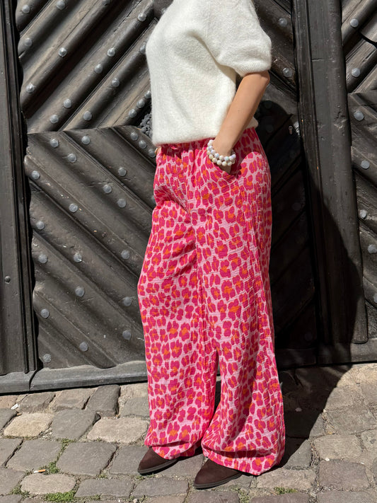 Musselinhose Leo Pink
