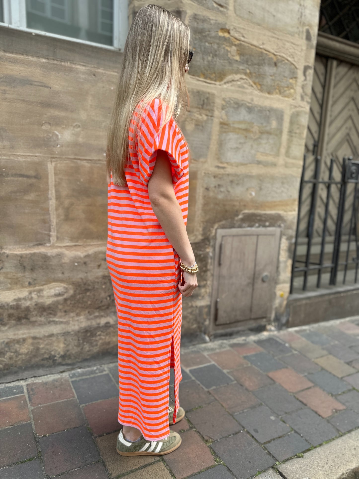 Kleid Neon Stripes