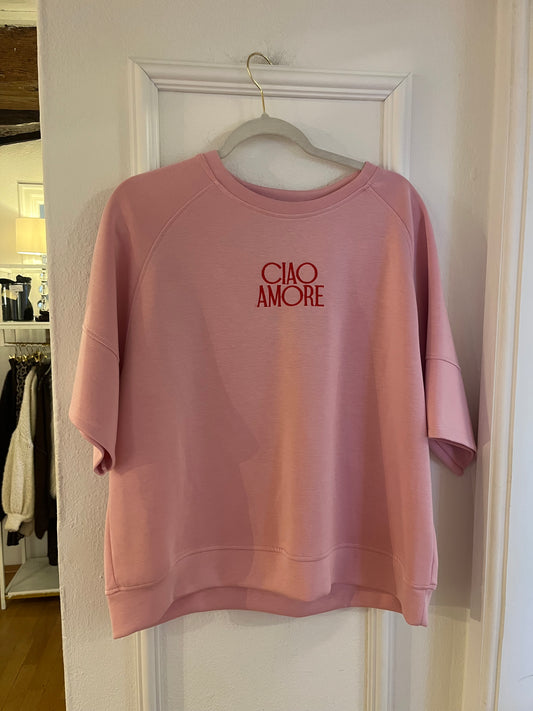 Ciao Amore Sweatshirt Rosa