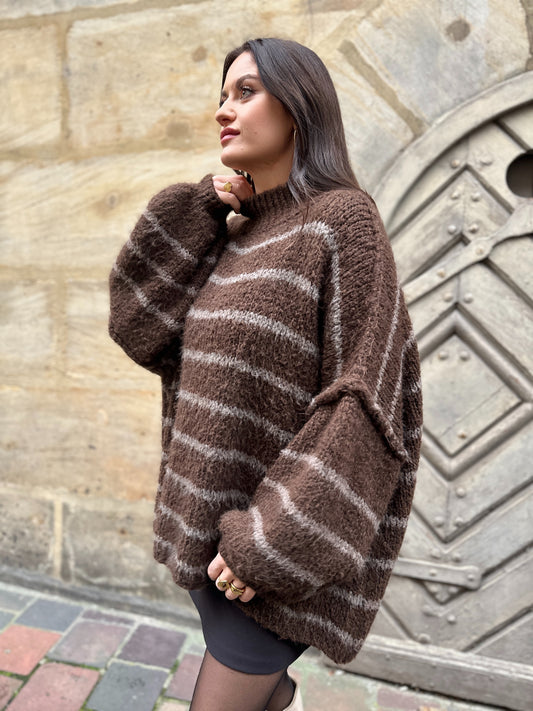 Pullover Raya Brownie