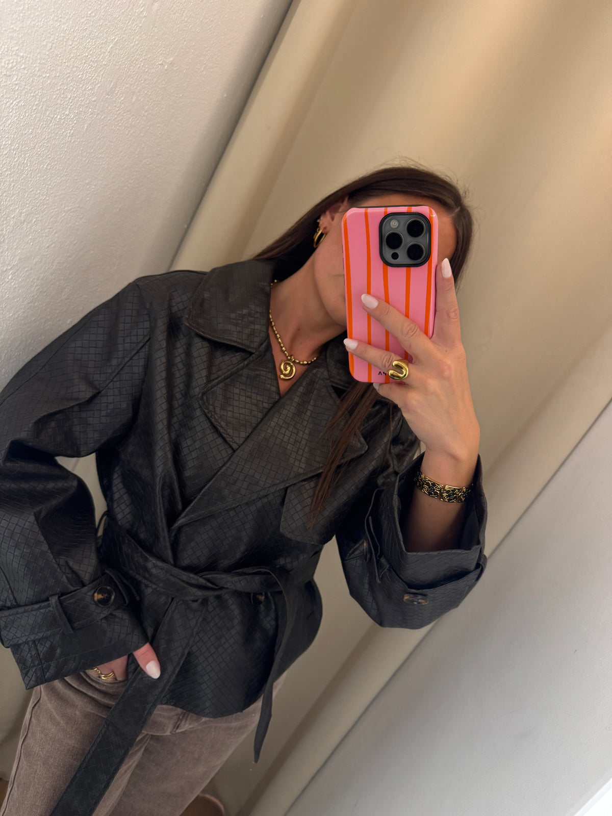 Kunstlederjacke Leyla