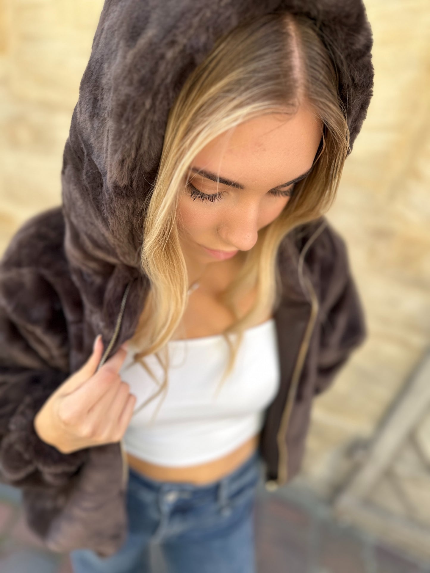 Kuschel Jacke