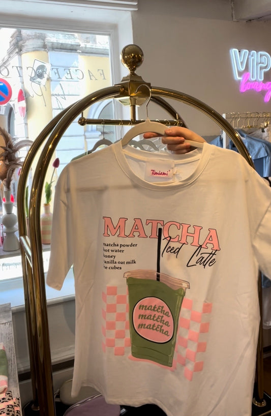 T-Shirt Matcha Iced Latte