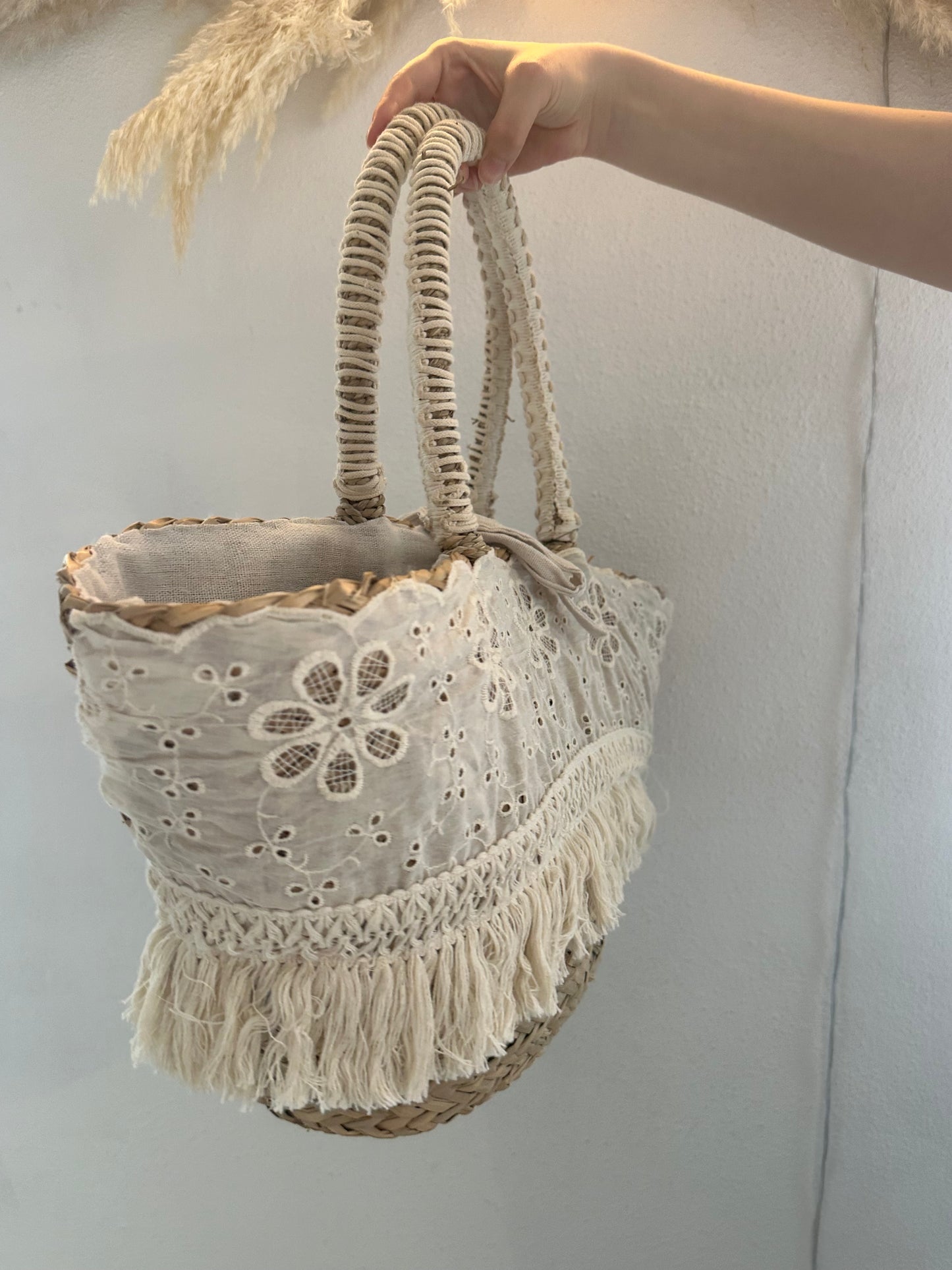 Blumen Strandtasche