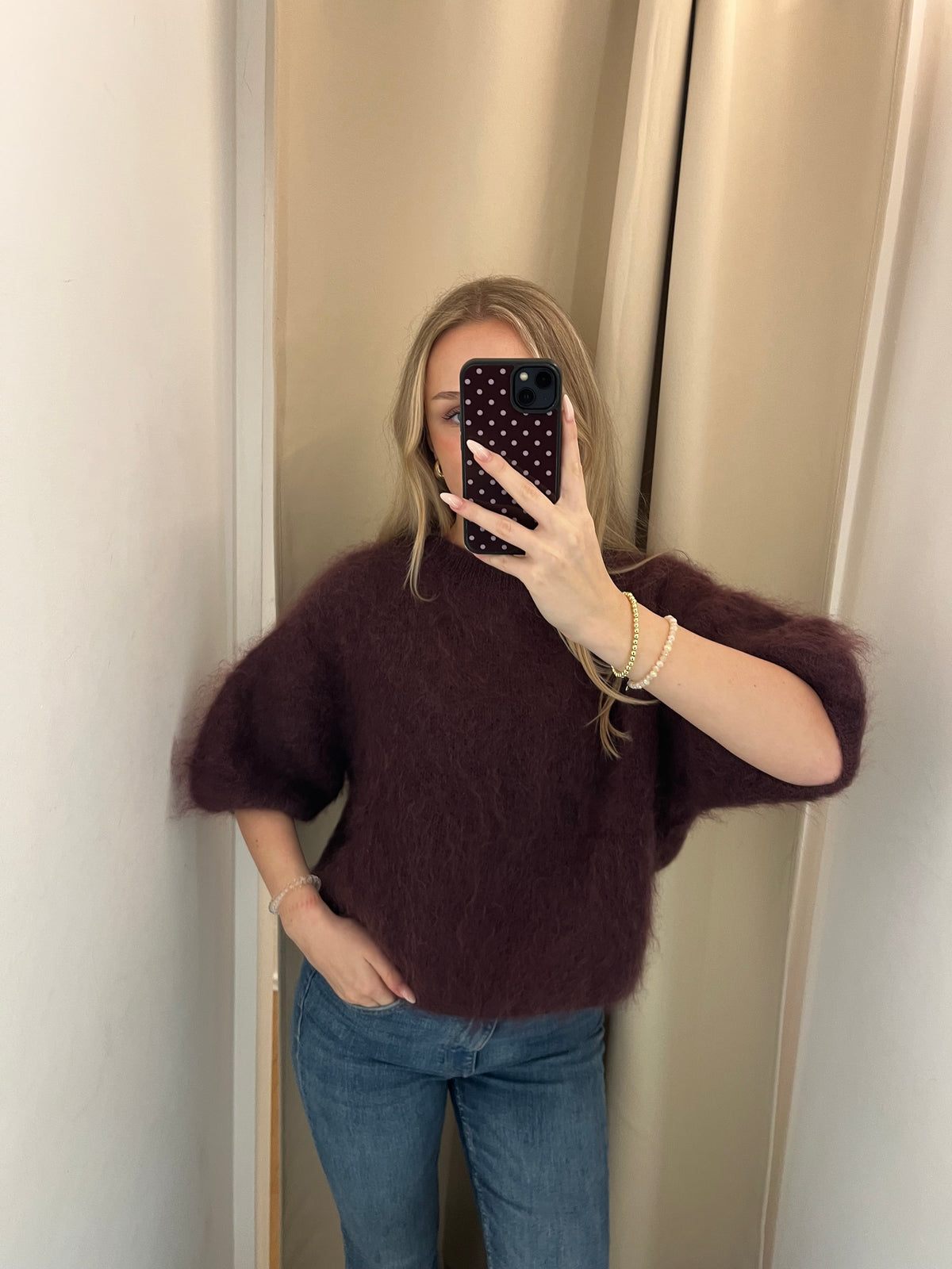 Kid Mohair Pullover Shorty