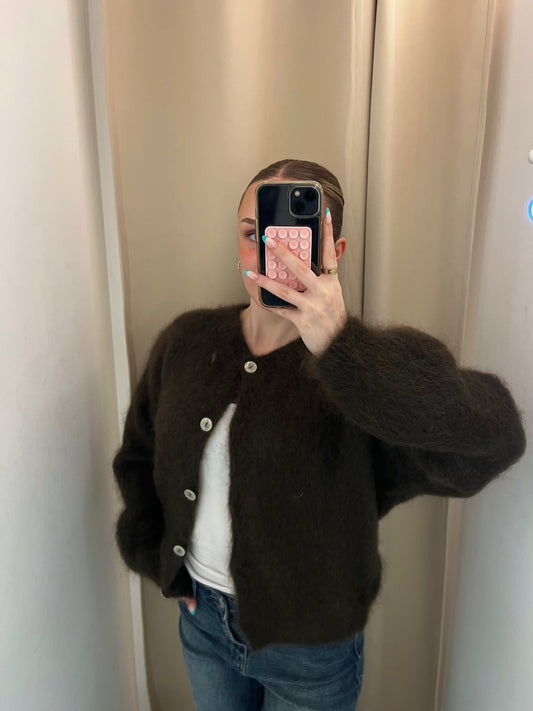 Kid Mohair Cardigan