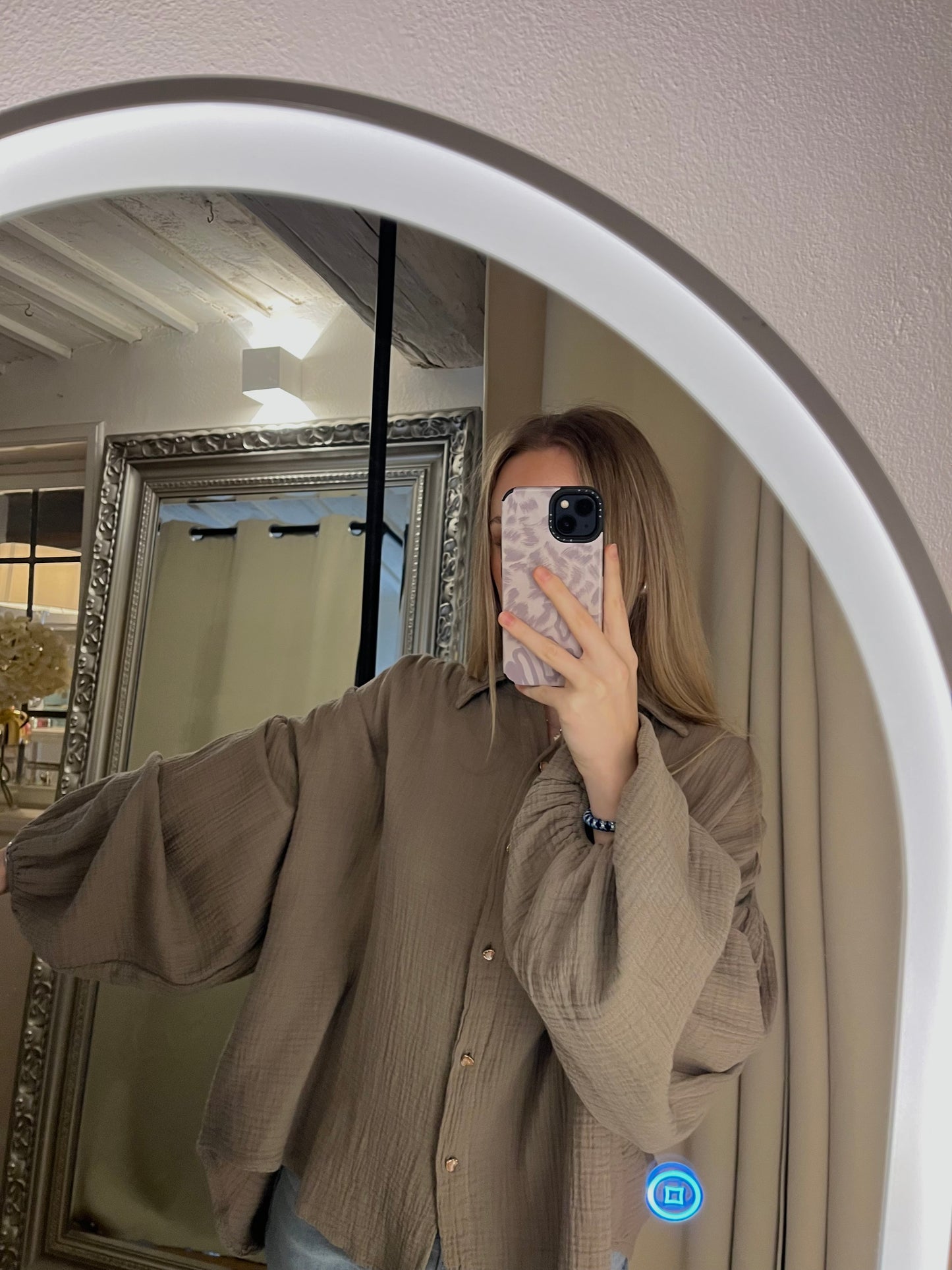 Bluse mit Puffärmeln 54,90€